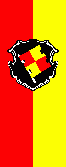 [City of Würzburg vertical flag(Bavaria, Germany)]