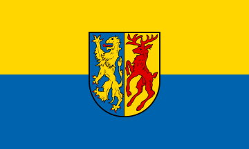 [Herzberg at Harz city flag]