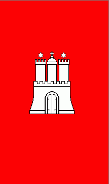 [2nd townhall flag (Hamburg, Germany)]