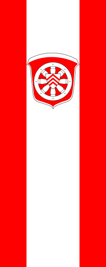 [Klein-Auheim borough flag]