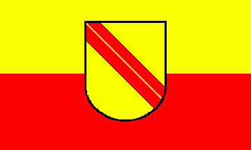 [Bad Brückenau flag w/ CoA]