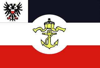 [State Ensign 1895-1921 (Lübeck, Germany)]