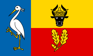 [Ludwigslust-Parchim county flag]