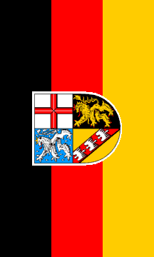 [Saar, vertical flag for hoisting from a horizontal pole (Germany)]
