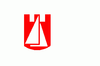 [City Sportboothafen Hamburg of Hamburger Segler Verband 1994 flag]