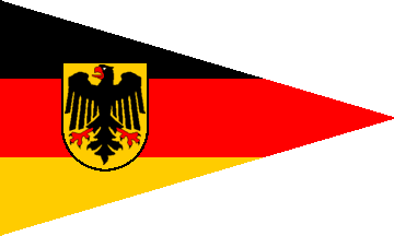 [Car Flag for Heads of the Lower Federal Offices (Germany)]