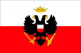 [State Flag 1737 and 1862 (Lübeck, Germany)]