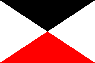 [German Rhine police flag]