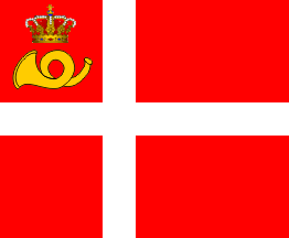 [Ensign of the Cable Ships of the Post and Telegraph Authorities]