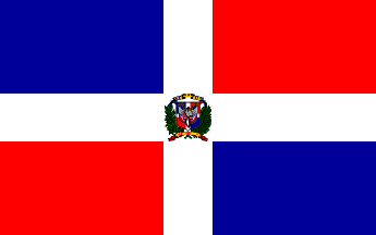 The Flag of the Dominican Republic