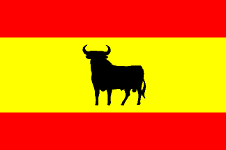 Spain: Flags derived from the national flag