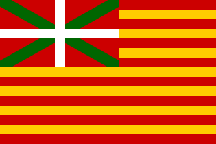 Spain Basque The Ikurriña 3'x2' Flag 