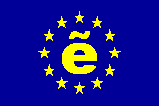 Spanish & EU Flag Spinning Keyring spain espana eurovision hala euro 2016 NEW 