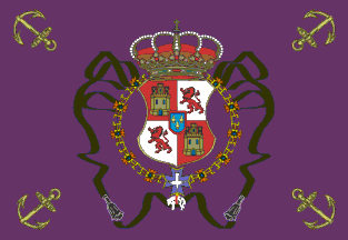 [Flag of the Cartagena Squadron 1732-1760 (Spain)]