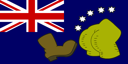 [(Alternate) Australian flag in The Simpsons]