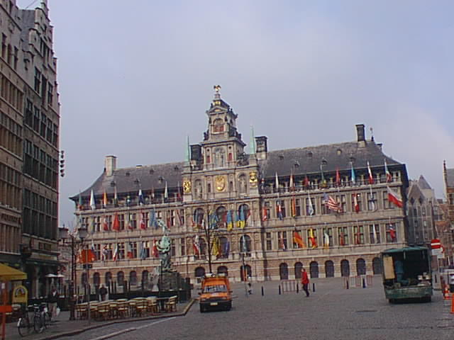 [Town Hall at Antwerpen, Belgium]