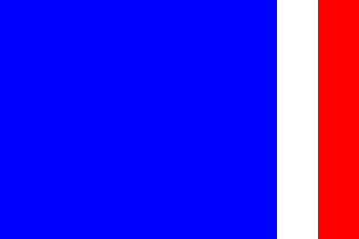 [Blue Wave flag]