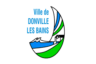 [Flag of Donville-les-Bains]