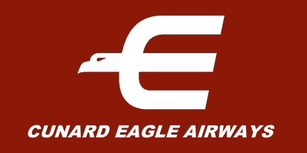 [Cunard Eagle Airways flag]