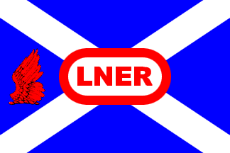 [London and North Eastern Railway flag]