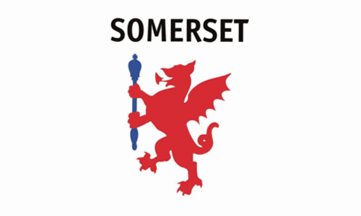 3' x 2' SOMERSET FLAG Yellow Background England Counties English County 