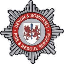 [Devon and Somerset Fire and Rescue Badge]