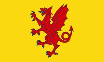[Prototype Flag of Somerset County, England]