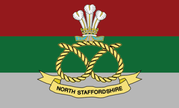 [North Staffordshire Regiment Flag - commerical]