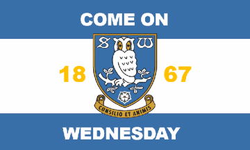 [Sheffield Wednesday FC Fan Flag]