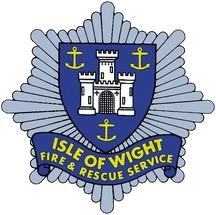 [Badge of the Isle of Wight Fire and Rescue Service]