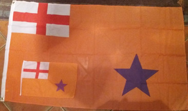 ORANGE VOLUNTEERS 3 X 5FT FLAG LOYALIST 