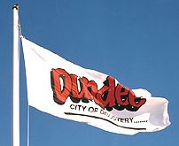 [Logo flag of Dundee]