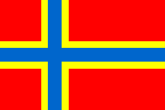 [Flag of the Orkney Islands]