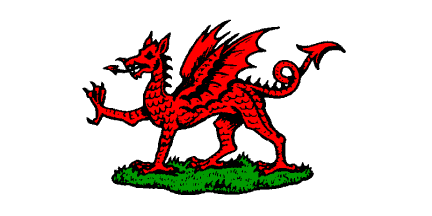 PROUD TO BE WELSH PATCH embroidered iron-on WALES FLAG CYMRU UK UNITED KINGDOM 