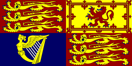 [British royal standard]