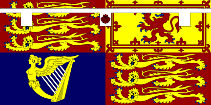 [Prince William's standard]