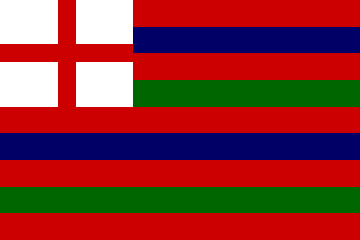 United Kingdom green white Stripe Ensign House of Tudor Naval Ensign FLAG englis 