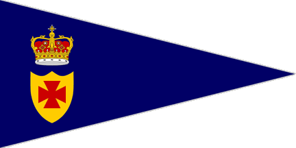 [Royal Gourock Yacht Club ensign]