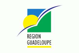 GUADELOUPE FLAG 3' x 5' - FRENCH REGION OF GUADELOUPE FLAGS 90 x 150 cm -  BANNER