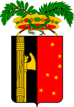 [Former arms of the Carnaro Province]