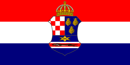 Croatia Historical Flags 1848 1918