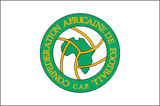[The flag of the African Football Confederation]