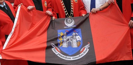 [Drogheda, Louth flag]