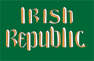 Erin Go Bragh 5' x 3' Flag Ireland Eire St Patricks Day 1916 Rising 