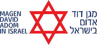 Black & Red Star Of David Israeli Flag Patch – Fits Velcro – Made In Israel