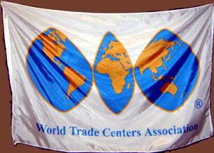 [World Trade Centers Association flag]