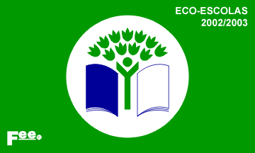 [Eco School flag in Portugal]