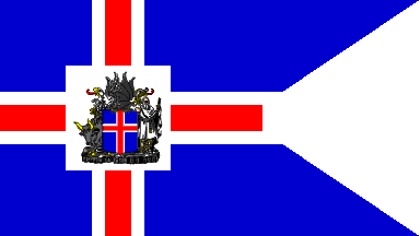 [Flag of President of Iceland]