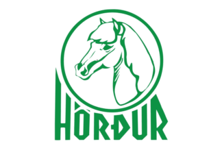 [Hörður Equestrian Club flag]