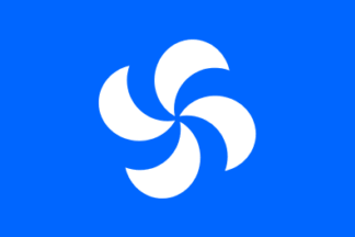 [flag of Mitake]